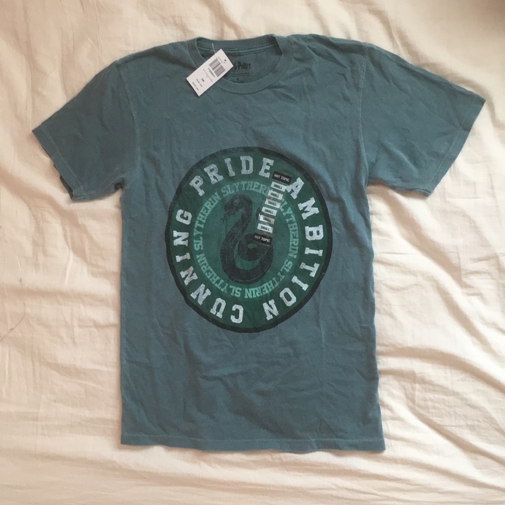 harry potter slytherin tee shirt